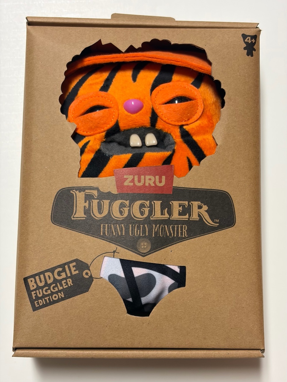 New in Box Zuru Fuggler Rabid Rabbit (Tiger) Budgie Fuggler Edition